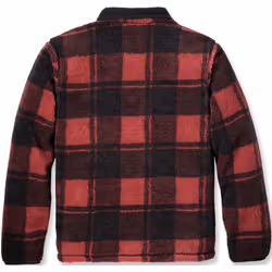 Carhartt Loose Fit Fleece Sweat-shirt, noir-rouge, taille L pour Hommes