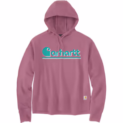 Carhartt Loose Fit Fall Graphic Sweat à capuche pour femme, rose, taille S pour Femmes