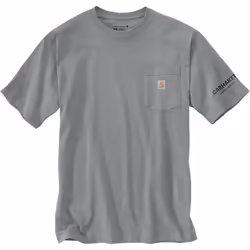 Carhartt Relaxed Fit Short-Sleeve Streetcar Graphic T-shirt, gris, taille L pour Hommes