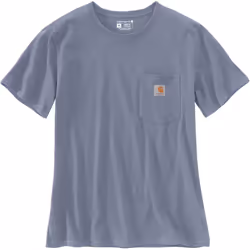 Carhartt Workwear Pocket T-Shirt femmes, gris-bleu, taille L