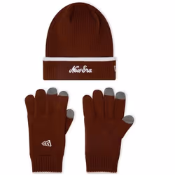 Bonnet & Gants Rouge E-Touch New Era