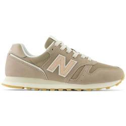 Baskets New Balance WL373TM2 - Femme - Beige - Daim-Nubuck