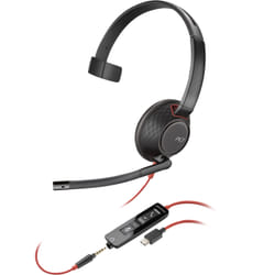 POLY Micro-casque Blackwire C5210 USB-C + câble commandes (lot)