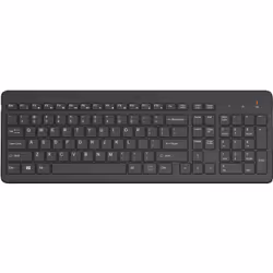 HP Clavier sans fil 225, Taille réelle (100 %), RF sans fil, QWERTY, Noir