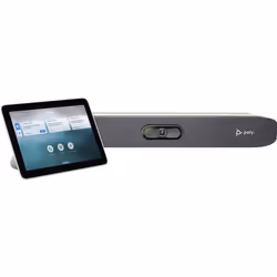 POLY Barre de visioconférence tout-en-un Studio X30 avec kit de contrôleur TC8, Barre de collaboration vidéo, 4K Ultra HD, 60 ...