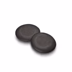 POLY Oreillette en similicuir Blackwire 5000 (2 pièces), Couvre oreillettes jetables, Simili-cuir, Noir