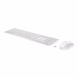 HP Ensemble clavier et souris sans fil 655, Taille réelle (100 %), RF sans fil, Blanc, Souris incluse