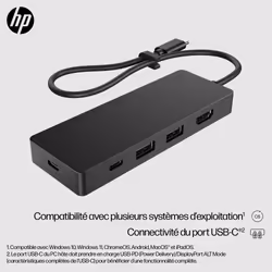 HP Concentrateur USB-C de voyage G3 - Vue supplémentaire 7