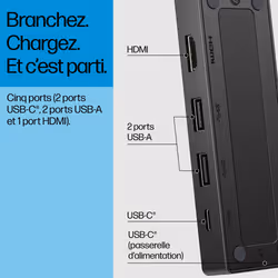 HP Concentrateur USB-C de voyage G3 - Vue supplémentaire 9