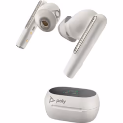 POLY Écouteur blanc Voyager Free 60/60+ certifié Microsoft Teams (2 pièces)