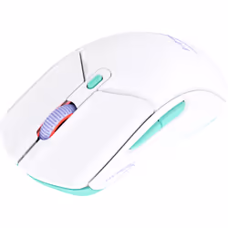 HP HyperX Pulsefire Haste 2 Core sf - Souris gamer (blanc/vert/violet)