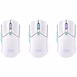 HP HyperX Pulsefire Haste 2 Core sf - Souris gamer (blanc/vert/violet) - Vue supplémentaire 7