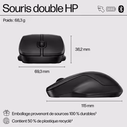 HP 255 Dual Wireless Mouse - Vue supplémentaire 7