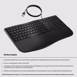 HP 485 Comfort Wired Keyboard - Vue supplémentaire 12