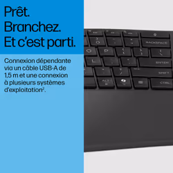 HP 485 Comfort Wired Keyboard - Vue supplémentaire 8