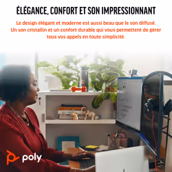 POLY Micro-casque Blackwire 3320 stéréo USB-C + adaptateur USB-C/A - Vue supplémentaire 4