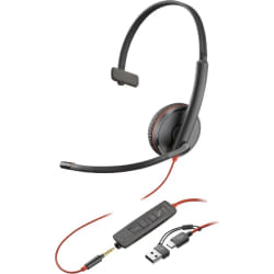 HP Poly Blackwire 3215 Noir