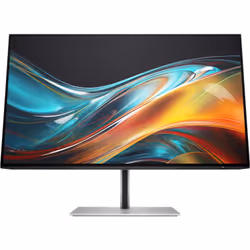 HP Écran FHD 23,8 pouces Série 7 Pro - 724pf, 60,5 cm (23.8"), 1920 x 1080 pixels, Full HD, LCD, 5 ms, Noir, Argent