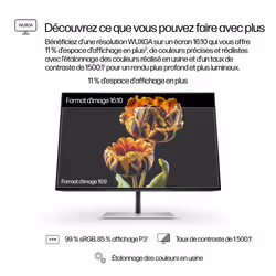 HP Écran WUXGA 24 pouces Série 7 Pro - 724pn - Vue supplémentaire 10