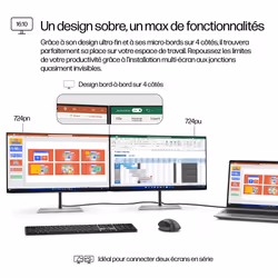 HP Écran WUXGA 24 pouces Série 7 Pro - 724pn - Vue supplémentaire 11