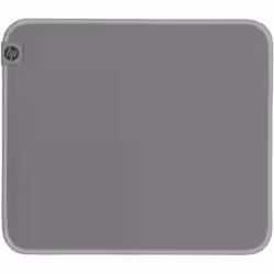 HP 105 Sanitizable Mouse Pad, Gris, Monochromatique, Polyester, Caoutchouc