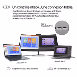 HP Series 7 Pro Écran de conférence 5K2K Série 7 Pro 39,7 pouces - 740pm - Vue supplémentaire 6