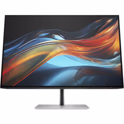 HP Écran WUXGA USB-C 24 pouces Série 7 Pro - 724pu, 61 cm (24"), 1920 x 1200 pixels, WUXGA, Noir, Argent