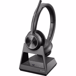 POLY Micro-casque Savi 7320 UC stéréo DECT 1 880-1 900 MHz certifié Microsoft Teams, Sans fil, Bureau/Centre d'appels, 160 g, ...