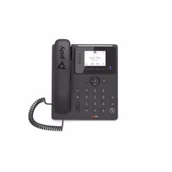 POLY Téléphone multimédia professionnel CCX 350 pour Microsoft Teams et compatible PoE, Téléphone IP, Noir, Combiné filaire,  ...
