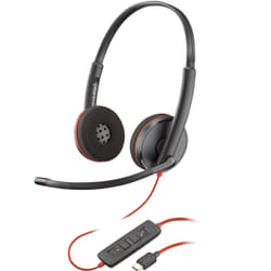 POLY Micro-casque Blackwire 3220 stéréo USB-C + adaptateur USB-C/A