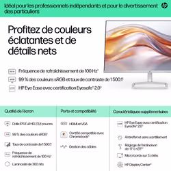 HP Series 5 23.8 inch FHD Monitor - 524sf - Vue supplémentaire 11