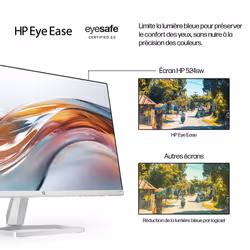 HP Series 5 23.8 inch FHD White Monitor - 524sw - Vue supplémentaire 7