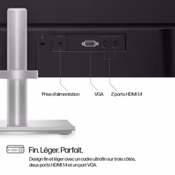 HP Écran Full HD réglable en hauteur 27 pouces Série 5 - 527sh - Vue supplémentaire 10