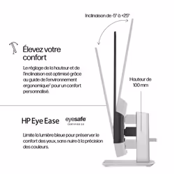 HP Écran Full HD réglable en hauteur 27 pouces Série 5 - 527sh - Vue supplémentaire 8