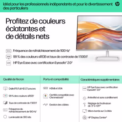 HP Series 5 27 inch FHD Monitor - 527sf - Vue supplémentaire 5