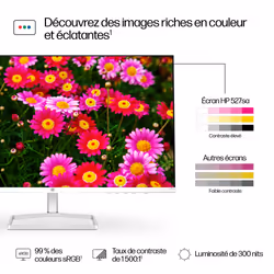HP Series 5 27 inch FHD Monitor with Speakers - 527sa - Vue supplémentaire 6