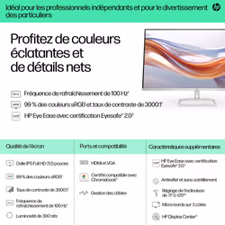 HP Écran Full HD 31,5 pouces Série 5 - 532sf - Vue supplémentaire 11