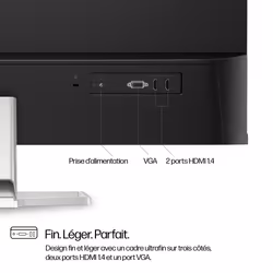 HP Écran Full HD 31,5 pouces Série 5 - 532sf - Vue supplémentaire 8