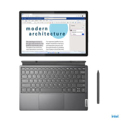 Lenovo IdeaPad Duet 5 i5-1235U 2-en-1 12.4" Tactile 2.5K 8Go 256Go SSD Gris