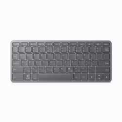 Lenovo ZG38C05814, Avec fil &sans fil, USB + Bluetooth, QWERTY, Gris