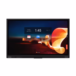 Lenovo ThinkVision T65, 165,1 cm (65"), 3840 x 2160 pixels, 4K Ultra HD, LED, 8 ms, Noir
