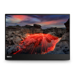 Lenovo ThinkVision M14t écran plat de PC 14" LED Écran tactile Noir