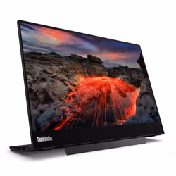 Lenovo ThinkVision M14t écran plat de PC 14" LED Écran tactile Noir - Vue supplémentaire 11