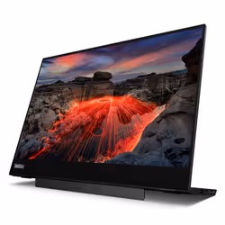 Lenovo ThinkVision M14t écran plat de PC 14" LED Écran tactile Noir - Vue supplémentaire 12