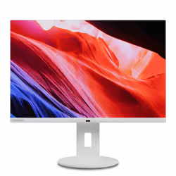 Lenovo C24d-20, 61 cm (24"), 1920 x 1200 pixels, Full HD, LED, 7 ms, Gris, Blanc
