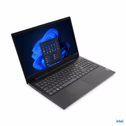 Lenovo V V15 PC portable 15.6" Full HD Intel Core i5-13420H 8Go RAM 512Go SSD Wi-Fi 5 (802.11ac) Win11 Noir - Vue supplémentaire 2