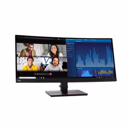 Lenovo ThinkVision P34w-20, 86,7 cm (34.1"), 3440 x 1440 pixels, Wide Quad HD, LED, 6 ms, Noir