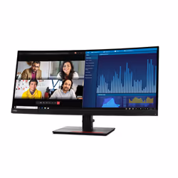 Lenovo ThinkVision P34w-20 LED display 34.1" Wide Quad HD Noir
