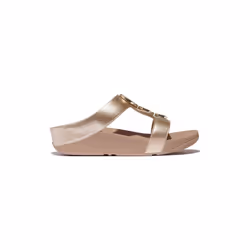 Sandales femme FitFlop Halo Bead-Circle Metallic H-Bar