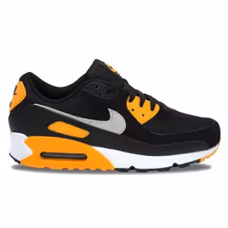 Basket - Nike - AIR MAX 90 ESSENTIAL - Cuir - Noir - Jaune
